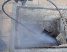 High-Pressure Drain Jetting